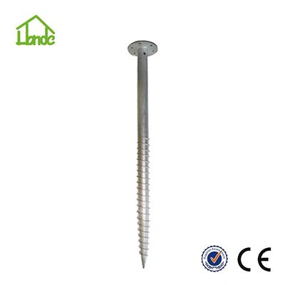 Fabriek direct verkoop HDG grondschroef stapel